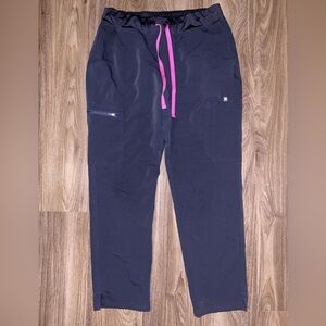 FIGS Night Sky Yola High Waisted 2.0 Petite Skinny Scrub Pants - LP